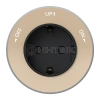 Розетка MultiTrack 16А 2P+E 250В круглая тип MTK13 песочн. Systeme Electric MTK13001P изображение, фото