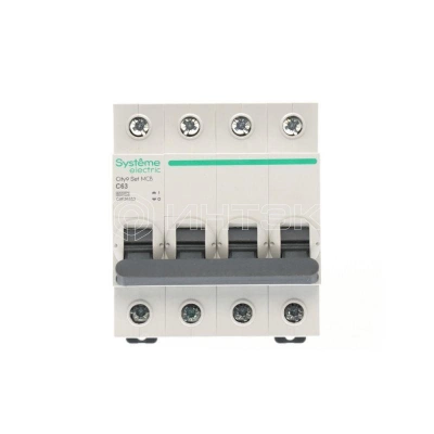 Выключатель автоматический 4п City9 Set (АВ) С 63А 6кА 400В Systeme Electric C9F36463 изображение, фото