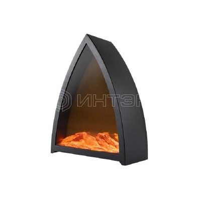 Светильник светодиодный "Камин" FL-H37 USB IP20 373х291х125 треугол. USB/элементы питания 3хC/LR14 (не в в компл.) ФАZА 5034419 изображение, фото