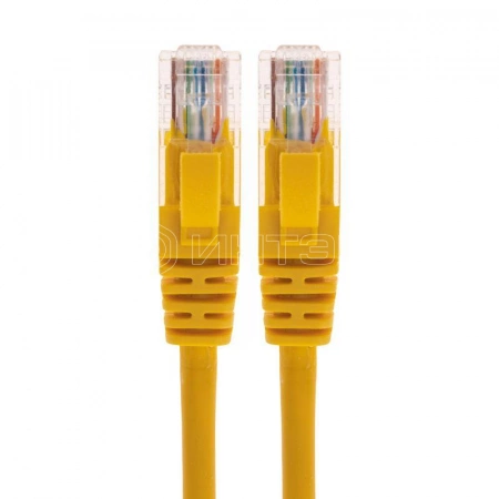 Патч-корд U/UTP CAT 6 RJ45-RJ45 26AWG LSZH желт. 1.5м Rexant 02-0295-105 изображение, фото