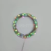 Гирлянда "Роса" 10м 100LED RGB IP44 с пультом 8 режимов элементы питания 3хAA Neon-Night 303-259 изображение, фото