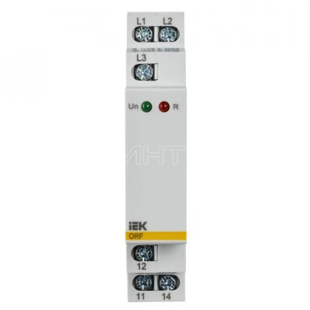Реле фаз ORF 03 3ф 220-460В AC IEK ORF-03-220-460VAC изображение, фото