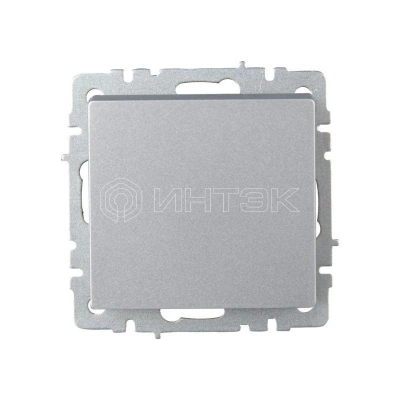 Выключатель 1-кл. СП BRITE ВС10-1-0-БрА 10А механизм алюм. IEK BR-V10-0-10-K47 изображение, фото
