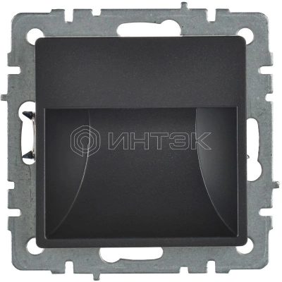 Подсветка светодиодная BRITE встраив. ПЛ20-БрЧ механизм черн. IEK BR-FL20-K02 изображение, фото