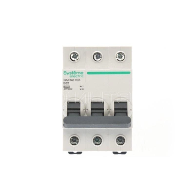 Выключатель автоматический 3п City9 Set (АВ) B 32А 6кА 400В Systeme Electric C9F16332 изображение, фото