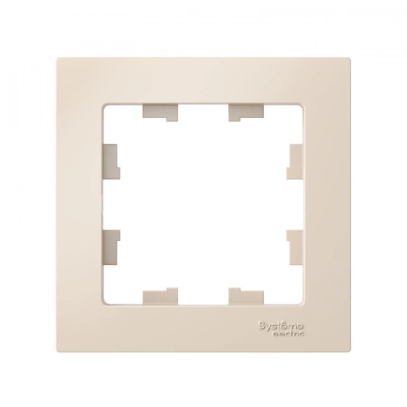 Рамка 1-м AtlasDesign беж. Systeme Electric ATN000201 изображение, фото