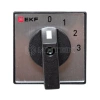 Переключатель кулачковый ПК-1-103 3п 10А "0-1-2-3" EKF pk-1-103-10 изображение, фото