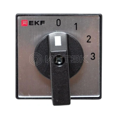 Переключатель кулачковый ПК-1-103 3п 10А "0-1-2-3" EKF pk-1-103-10 изображение, фото