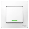 Выключатель 1-кл. СП Blanca 10А IP20 (сх. 1) 250В с подсветкой бел. Systeme Electric BLNVS010111 изображение, фото