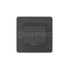 Розетка 1-м СП Blanca 16А IP44 250В с заземл. защ. шторки с крышкой антрацит Systeme Electric BLNRS441116 изображение, фото
