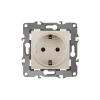 Розетка 1-м СП Эра12 12-2101-02 16А IP20 16AX 250В 2P+E Schuko механизм сл. кость Эра Б0014676 изображение, фото