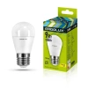 Лампа светодиодная LED-G45-9W-E27-3К 9Вт шар матовая 3000К тепл. бел. E27 220-240В Ergolux 13176 изображение, фото