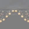 Гирлянда светодиодная "Арка" со звездами 2.5х1.2м 136LED тепл. бел. 7Вт 230В IP20 с контроллером 8 режимов Neon-Night 255-076 изображение, фото