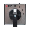 Переключатель кулачковый ПК-1-101 1п 25А "0-1-2-3" EKF pk-1-101-25 изображение, фото
