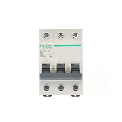 Выключатель автоматический 3п City9 Set (АВ) B 40А 6кА 400В Systeme Electric C9F16340 изображение, фото