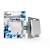 Переключатель 1-кл. СП Pixel IP44 механизм бел. TOKOV ELECTRIC TKE-PX-P1-C01-IP44 изображение, фото