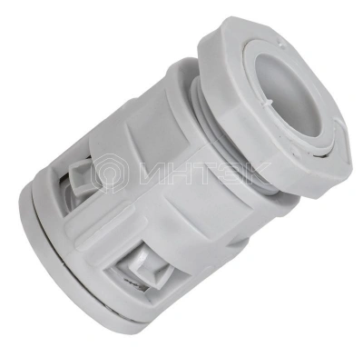 Муфта вводная для гофр. труб MVN25 IP40 ELASTA IEK ET-TA00D-MVN-025-K41-025 изображение, фото