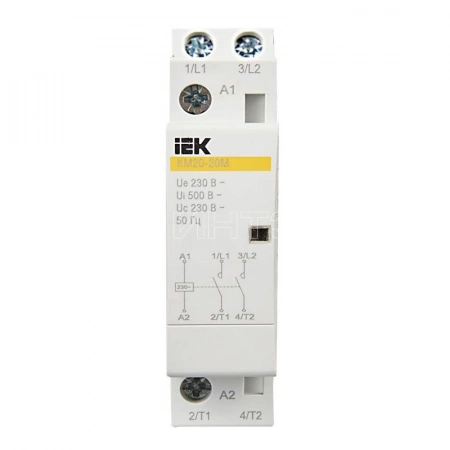 Контактор модульный КМ20-20М AC KARAT IEK MKK11-20-20 изображение, фото