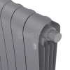 Радиатор биметаллический Royal Thermo Infinity 500 Silver Satin VR80 - 8 секц. изображение, фото