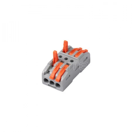 Клемма монтажная СМК PTC-3P 4233 450В 32А 0.08-2.5(4.0)кв.мм JazzWay 5073944 изображение, фото