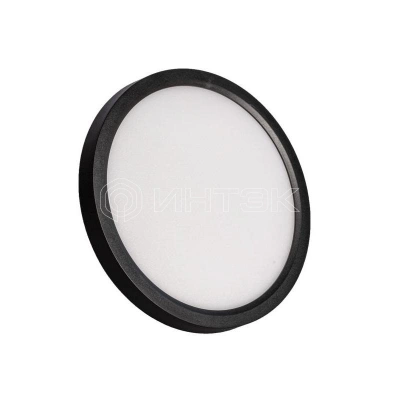 Светильник светодиодный SLIM BLACK 24Вт 4500К IP40 1620лм 230В 230х25мм КОСМОС KSlim24w_B4500K изображение, фото