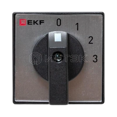 Переключатель кулачковый ПК-1-121 1п 25А "0-1-2-3" EKF pk-1-121-25 изображение, фото