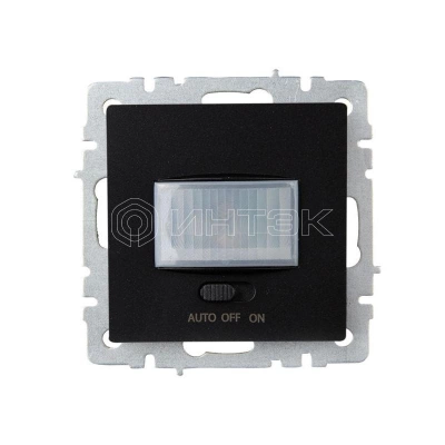 Датчик движения BRITE ДС10-1-БрЧ механизм черн. IEK BR-MS10-N-150-05-K02 изображение, фото