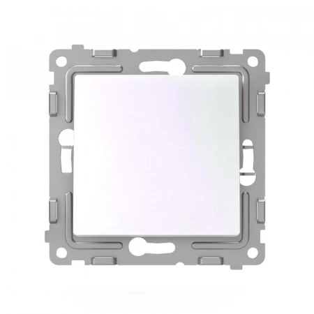 Выключатель 1-кл. СП Pixel 10А IP20 механизм перламутр. TOKOV ELECTRIC TKE-PX-V1-C04 изображение, фото