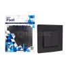 Выключатель 2-кл. СП Pixel 10А IP20 в сборе карбон TOKOV ELECTRIC TKE-PX-V2F-C14 изображение, фото