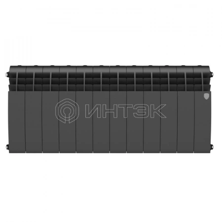 Радиатор биметаллический Royal Thermo BILINER B 350 Чёрный - 12 секц. изображение, фото