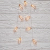 Гирлянда светодиодная "Кристаллы бронзовые" 1.5м 10LED тепл. бел. 0.1Вт IP20 провод ПВХ прозр. элементы питания 2хAA (не в компл.) Neon-Night 304-019 изображение, фото
