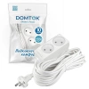 Удлинитель 2х10м без заземл. 10А IP20 2.2кВт ПВС 2х1 бел. DOMTOK 2345 изображение, фото
