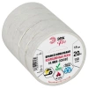 Изолента ПВХ 19ммх20м PRO150WHITE ПВХ 150мкм проф. бел. Эра Б0057288 изображение, фото