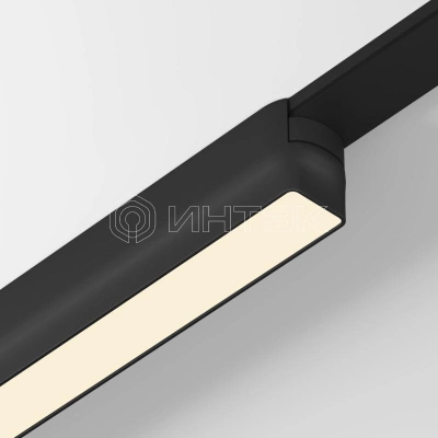 Светильник трековый Air Linear 3000 9Вт 3000К IP20 48В DC 230х26х36мм RA90 120град. со светодиодом алюм. черн. DENKIRS 723256 изображение, фото