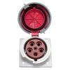 Розетка стационарная внутренняя угловая 4252 3Р+РЕ+N 32А 380В IP67 PROxima EKF ps-4252-32-380 изображение, фото