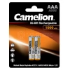 Аккумулятор AAA/R03 1000мА.ч NI-MN BP-2 металлик (блист.2шт) Camelion 6182 изображение, фото