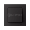 Выключатель 1-кл. СП AtlasDesign 10А IP20 (сх. 1) 10AX в сборе карбон Systeme Electric ATN001012 изображение, фото