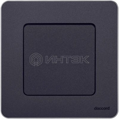 Переключатель 1-кл. Inspiria 10А IP20 250В 10AX механизм антрацит IEK 673653 изображение, фото