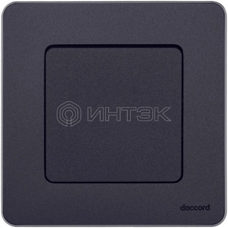 Переключатель 1-кл. Inspiria 10А IP20 250В 10AX механизм антрацит IEK 673653 изображение, фото