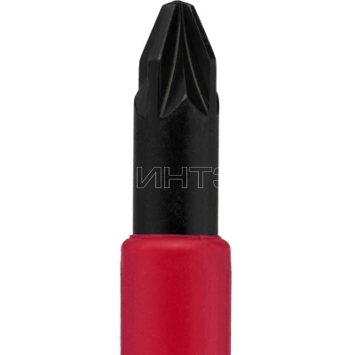 Отвертка диэлектрическая крестовая PZ2х100 K2 1000В ARMA2L 3 IEK A2L3-SC30-K2-PZ-20-100 изображение, фото