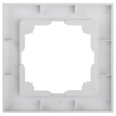 Рамка 1-м СП Accent 6-501-01 бел. Intro Б0063724 изображение, фото