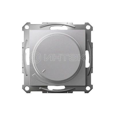 Светорегулятор поворотно-нажимной AtlasDesign 400Вт механизм алюм. Systeme Electric ATN000323 изображение, фото