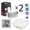 Комплект управления Royal Thermo для 2 радиаторов по Wi-Fi Smart Heat HH-01/THS30ZB, белый изображение, фото