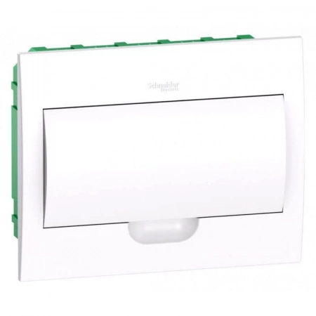 Бокс встраиваемый СП City9 Box 1 ряд 12мод IP40 IK07 63А 2 клеммы с бел. дверцей Systeme Electric EZ9E112P2FRU изображение, фото