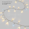 Гирлянда светодиодная "Нить" 10м 200LED тепл. бел. 24В IP65 эффект мерцания провод ПВХ прозр. соединяется нужен трансформатор 531-100/531-200 Neon-Night 305-396 изображение, фото