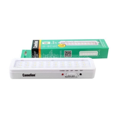 Светильник светодиодный LA-112 30LED 220В аккумуляторный Li-ion бел. Camelion 13149 изображение, фото