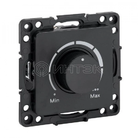 Механизм светорегулятора Стокгольм 600Вт 220В черн. PROxima EKF EZD06-101-10 изображение, фото