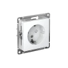Розетка 1-м СП AtlasDesign 16А IP20 с заземл. защ. шторки механизм бел. Systeme Electric ATN000145 изображение, фото