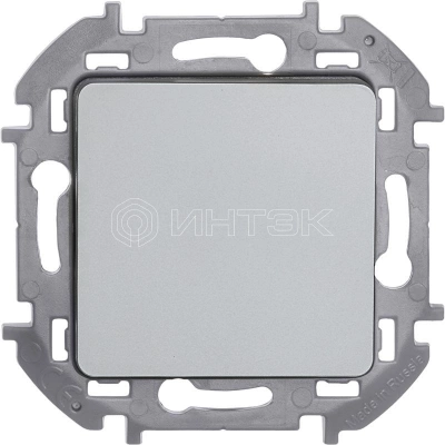 Выключатель 1-кл. Inspiria 10А IP20 250В 10AX механизм алюм. IEK 673602 изображение, фото
