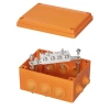 Коробка ответвительная FS 150х110х70мм IP55 4п 450В 32А 10кв.мм с кабельными вводами и клеммниками нерж. контакт пластик. DKC FSK21410 изображение, фото